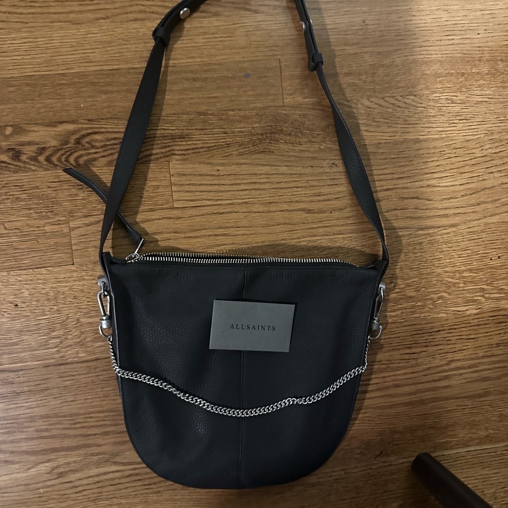 All saints Blake shoulder Bag with chain worn once. Beautiful bag